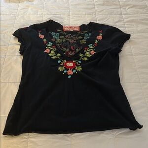 Johnny Was Black Top